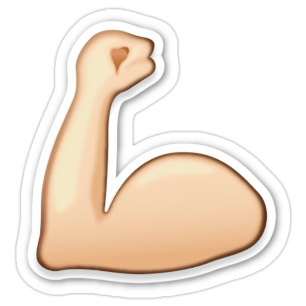 muscle-emoji-stickers-by-brogy2323-redbubble