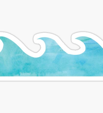 Waves Stickers Redbubble