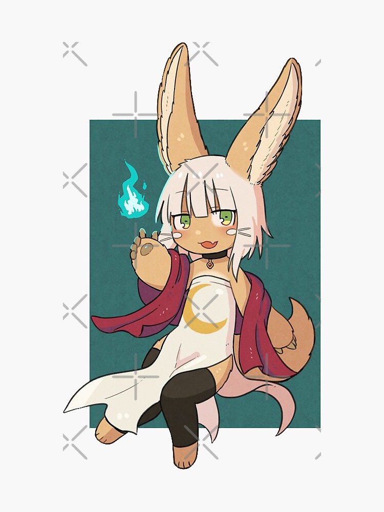 Made In Abyss Nanachi Sticker By Sharpadox Redbubble