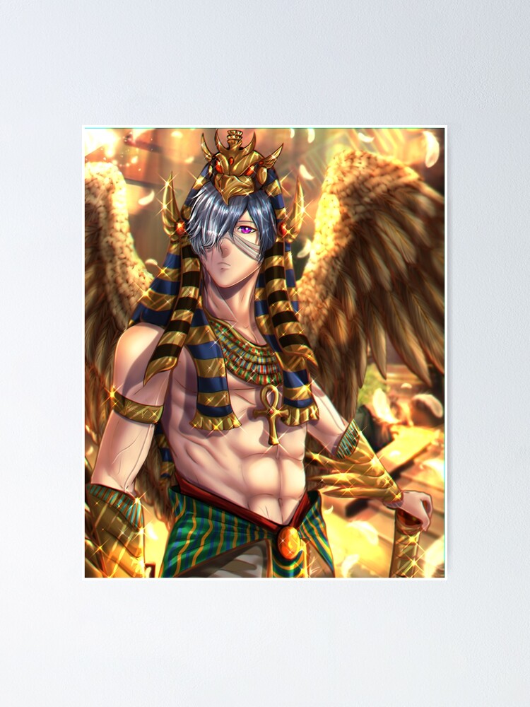 Belphegor Obey Me As Horus Poster For Sale By Auroraarchangel Redbubble