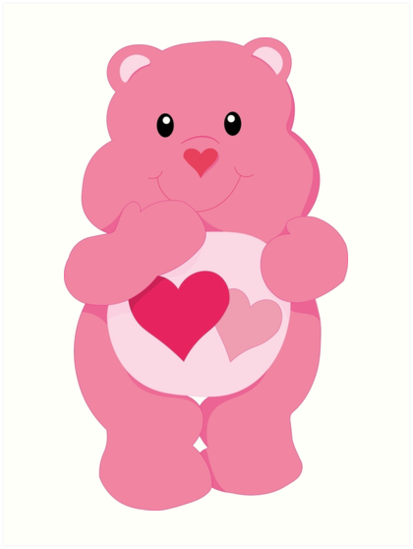 red care bear