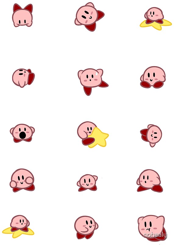 Kirby Stickers Redbubble