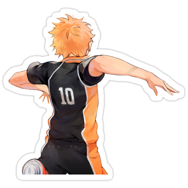 Hinata Shoyo Haikyuu Stickers By Eilonwye Redbubble 4108