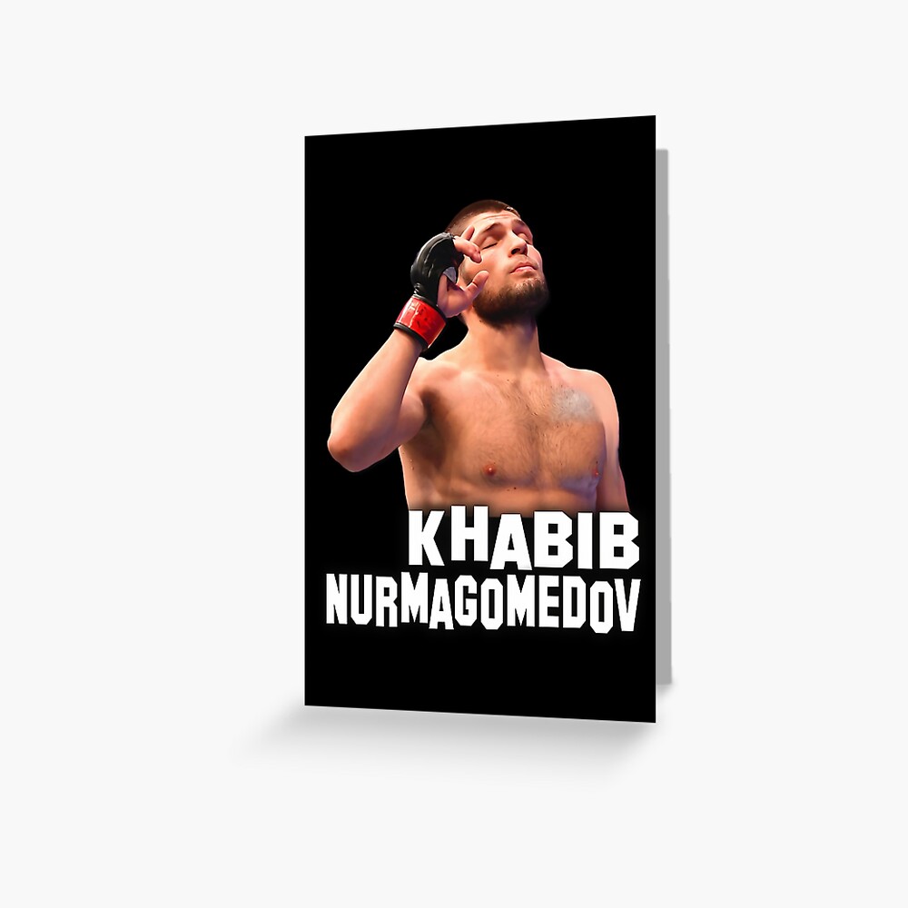 Tarjetas De Felicitaci N Khabib Nurmagomedov The Eagle Fan Art