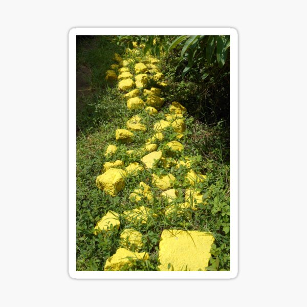 Yellow Brick Road Sticker For Sale By Londynka Redbubble