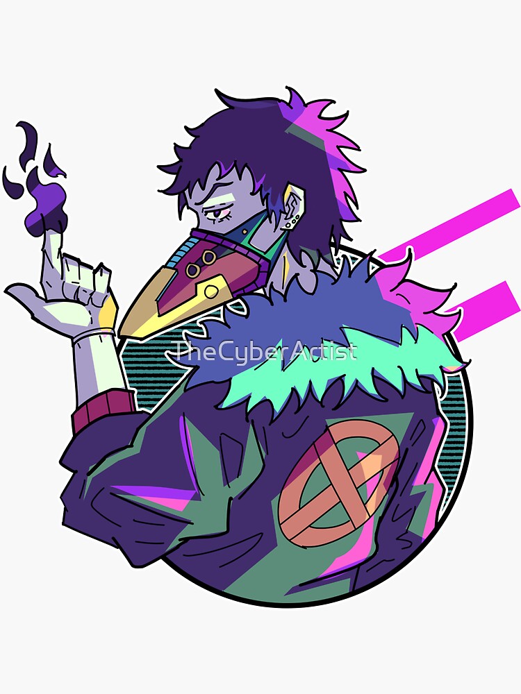 My Hero Academia Overhaul Sticker By TheCyberArtist Redbubble