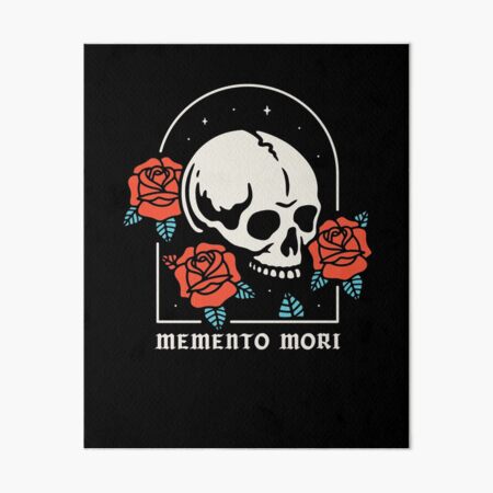 L Mina R Gida Camisa Memento Mori Recuerda Que Debes Morir Dise O