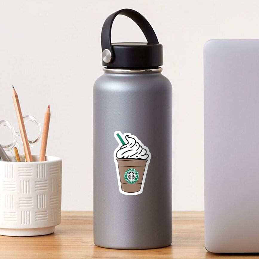 Starbucks Frappuccino Sticker For Sale By Marinexley Redbubble