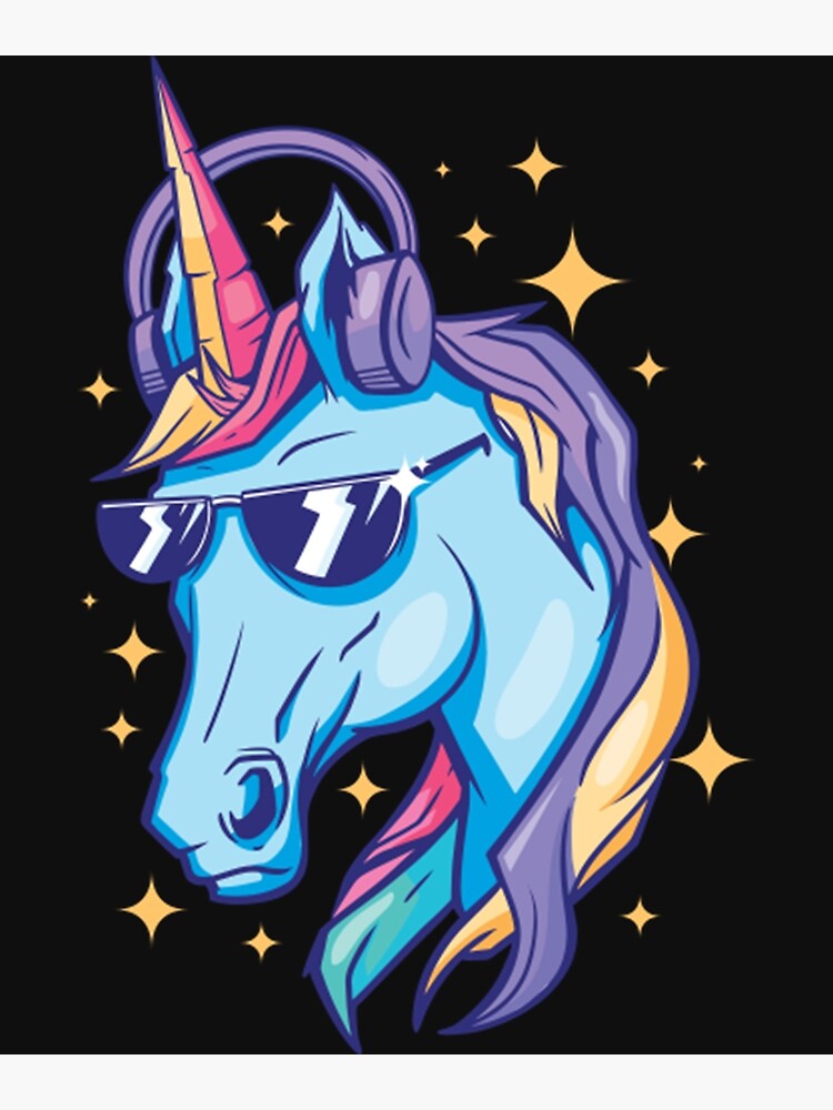 Trans Pride Unicorn Poster For Sale By Carolynsadler Redbubble