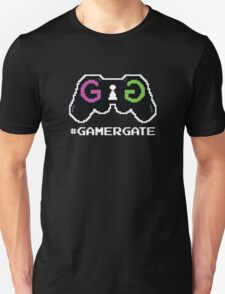 #GamerGate 8 Bit Controller Logo T-Shirt