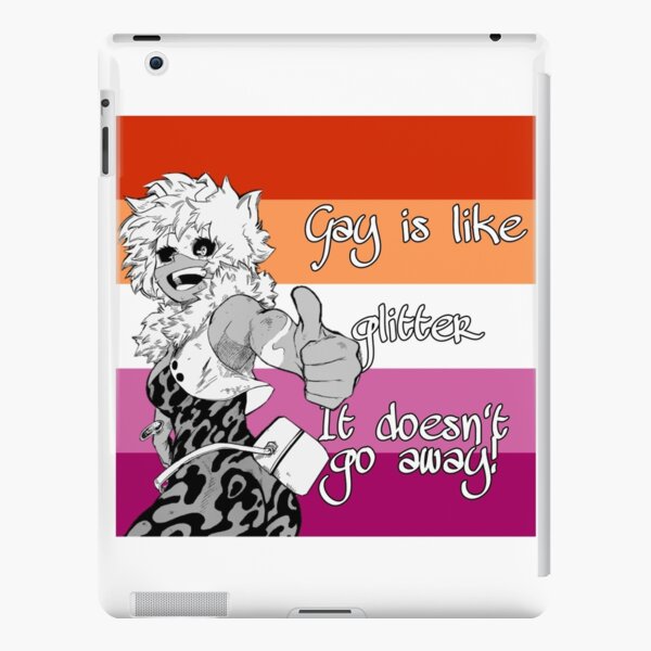 My Hero Academia Mina Ashido Lesbian Pride Flag Ipad Case Skin For