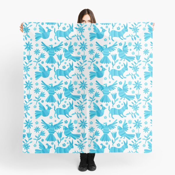 Otomi Cyan Otomi Texture Mexican Otomi Mexican Art Mexican Craft