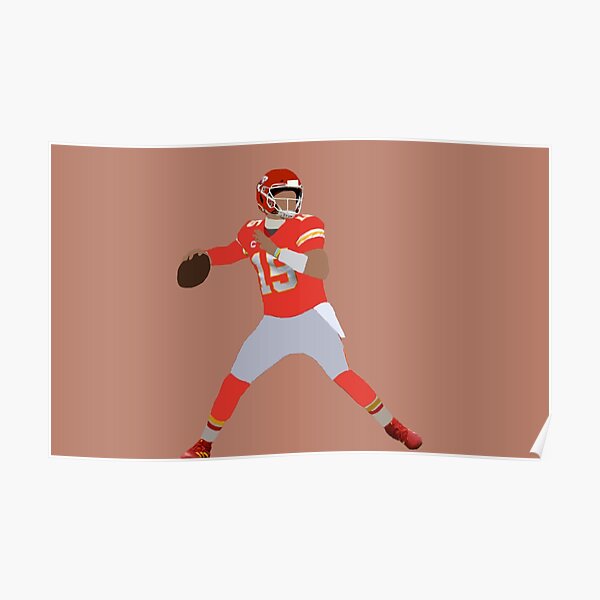 Patrick Mahomes Poster For Sale By Clozelle Redbubble