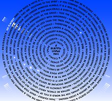 Desiderata 2014 - Throw Pillow by Robyn Williams