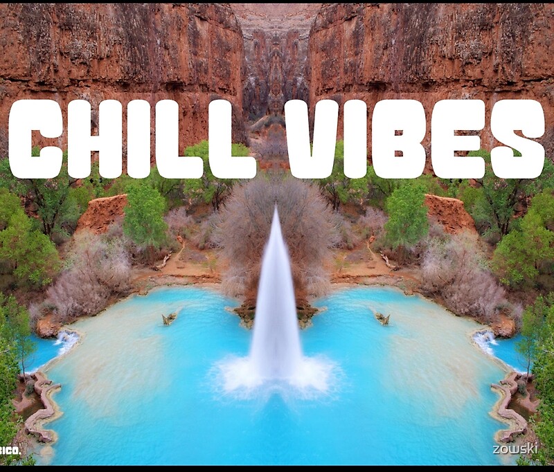 "Chill Vibes" Travel Mugs by zowski | Redbubble