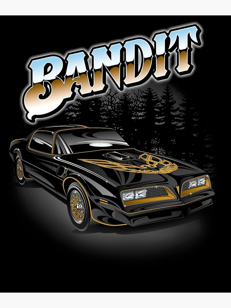 Forest Smokey The Bandit Smile Face Art Poster By Brendaqua Redbubble