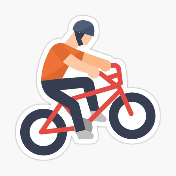 BIKE LOVER Sticker By UmfitoDesigns Redbubble