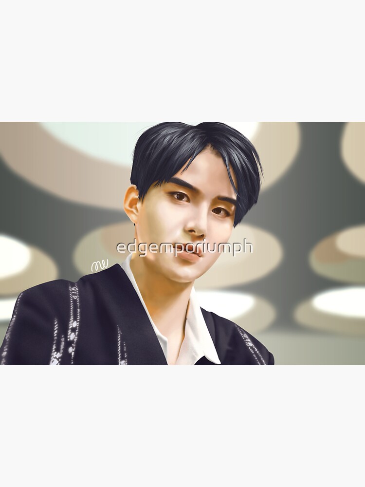 Kpop Nct Boss Jungwoo Sticker For Sale By Edgemporiumph Redbubble