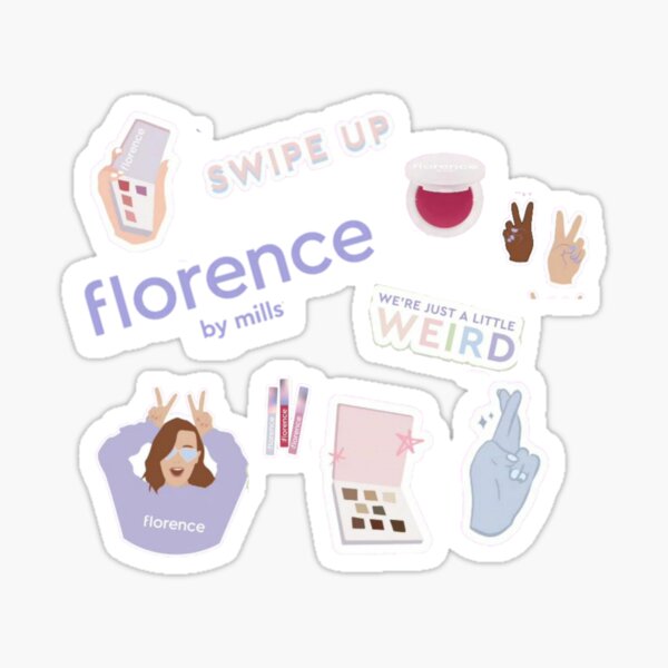 Florence By Mills Stickers Redbubble