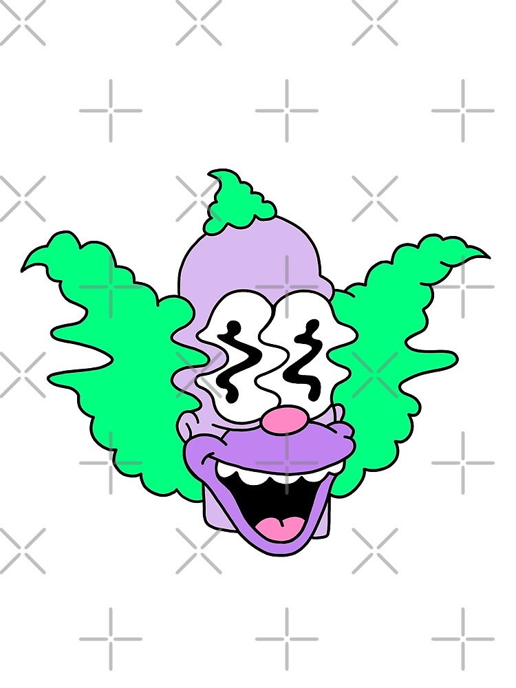 Trippy Krusty Poster For Sale By Caliclem Redbubble