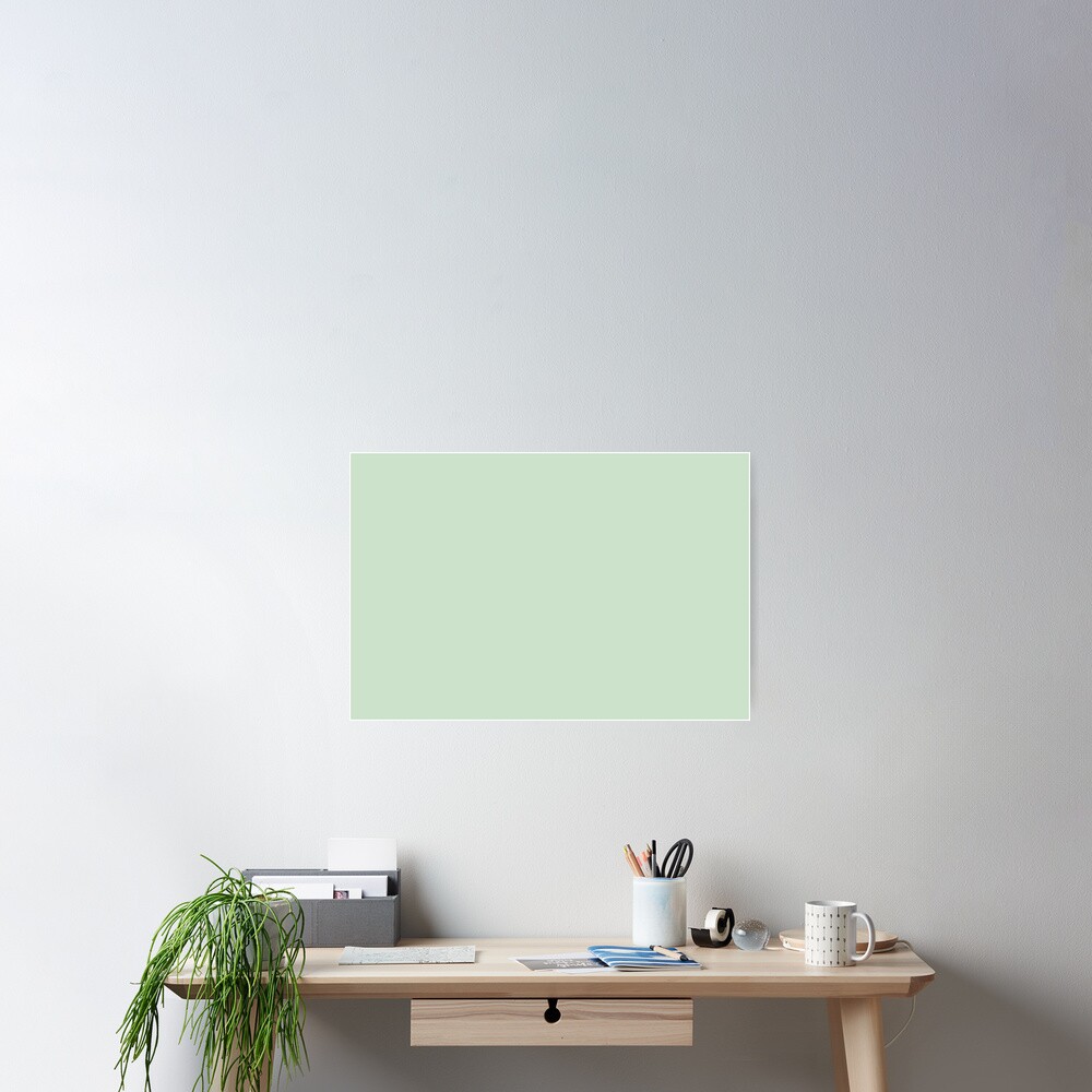 Mint Light Pastel Green Solid Color Pairs To Sherwin Williams Jocular