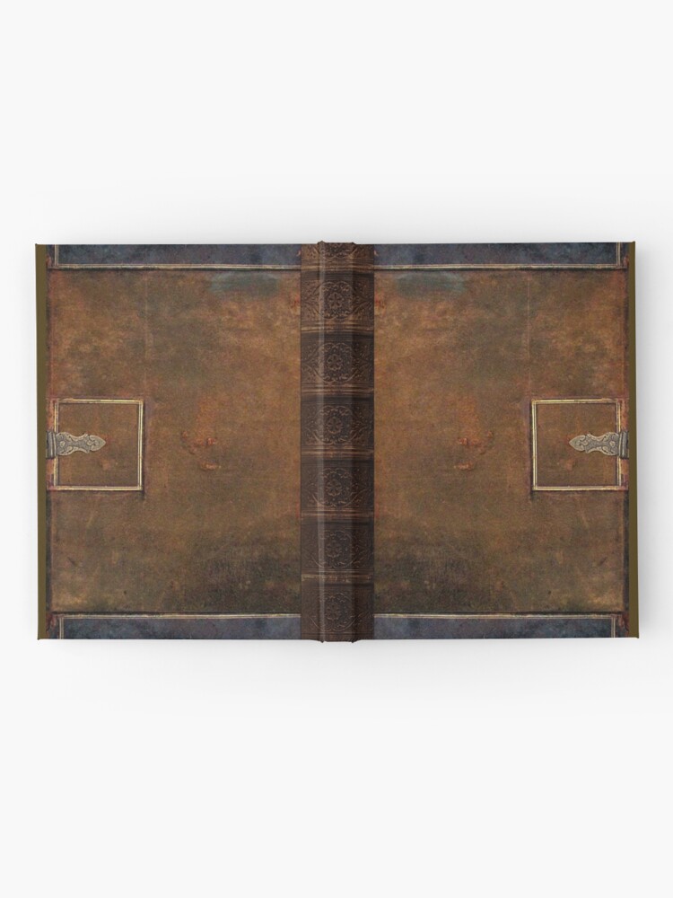 Old Worn Leather Book Cover Design Hardcover Journal For Sale By