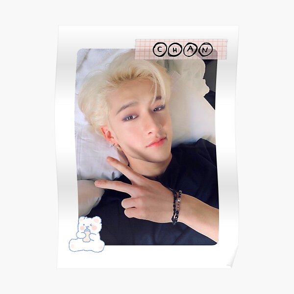 Bangchan Cute Poster For Sale By Marisaurban Redbubble