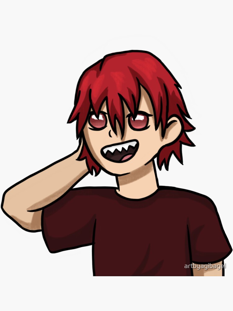 Ejiro Kirishima My Hero Academia Sticker Sticker By Artbyagibagel