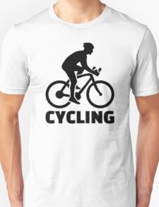 cycling logo t shirt