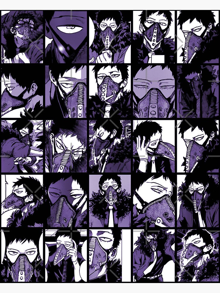 Overhaul Bnha Collage Color Version Sticker For Sale By Angellinx