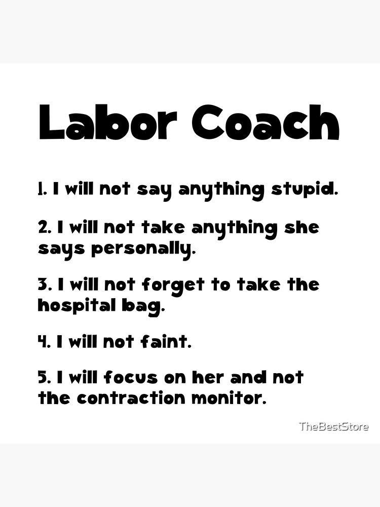 Labor Coach Poster By Thebeststore Redbubble