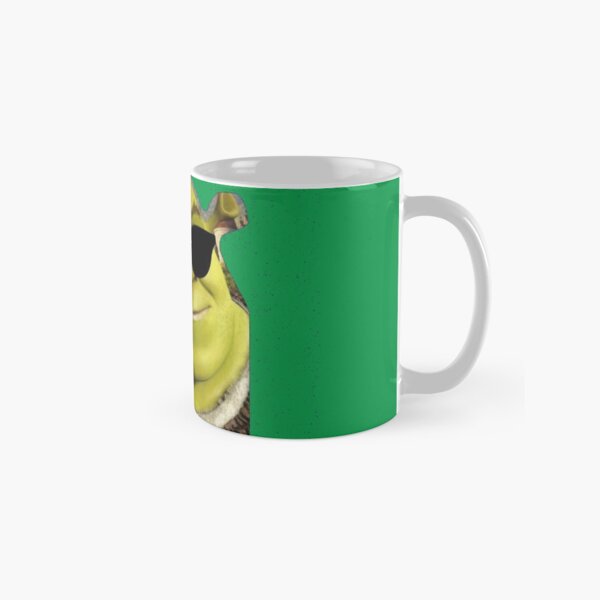 Shrek With Shades Coffee Mug For Sale By Romantxc Redbubble