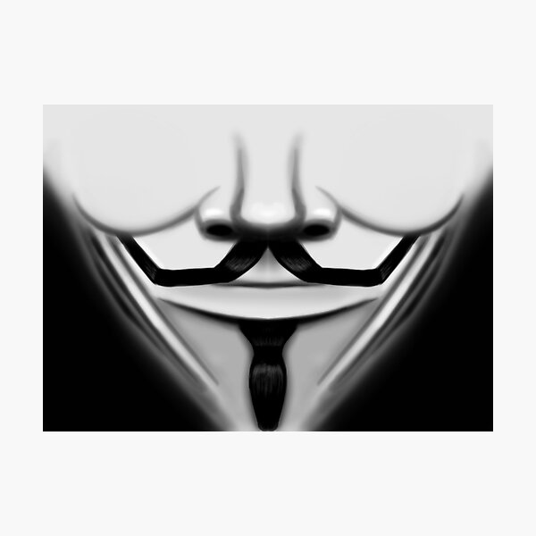 Anonymous Hero Guy Fawkes Smiling Mouth Cool Movie Quarantine