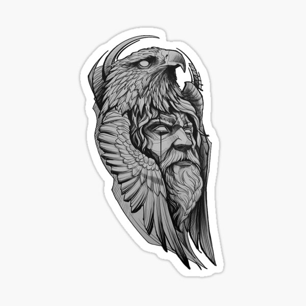 Warrior Head Sticker For Sale By Artteehall Redbubble