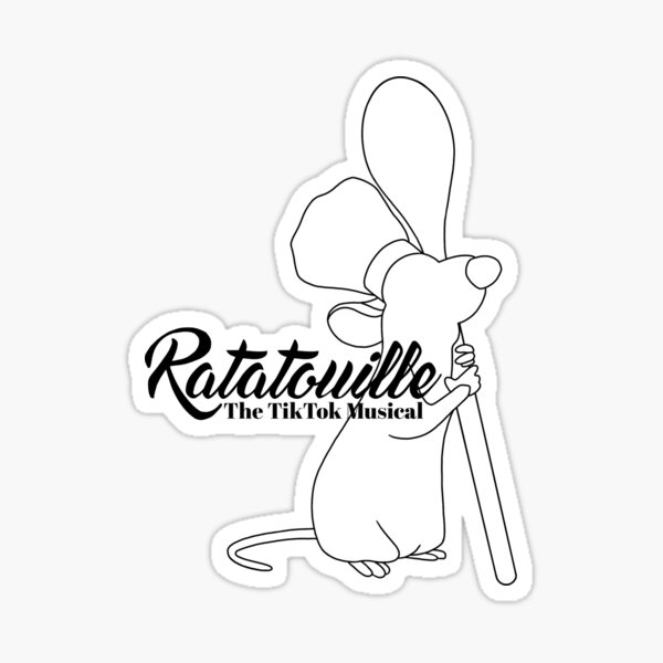 Ratatouille The Tiktok Musical Purple Sticker For Sale By