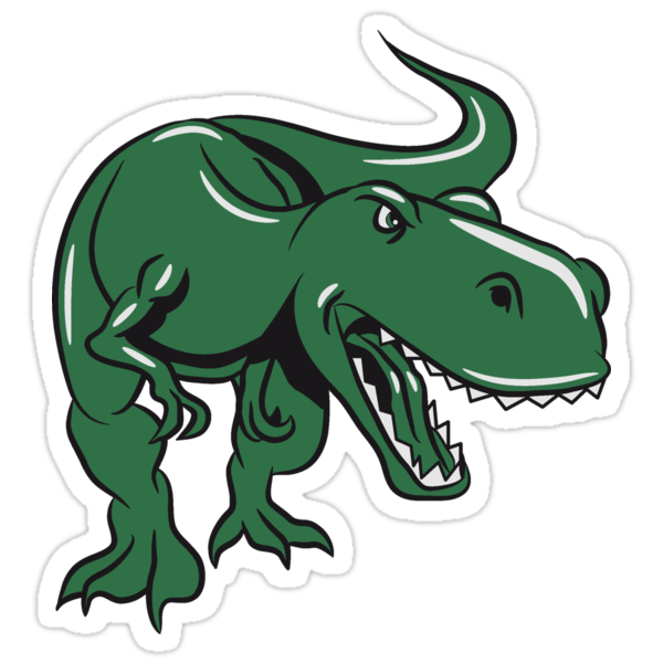 Dinosaur Dinosaur T Rex Tyrannosaurus Rex Stickers By Motiv Lady