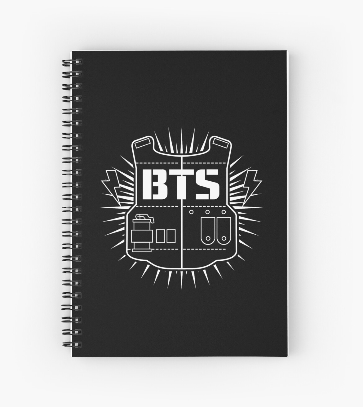 "bts bangtan kpop" Spiral Notebooks by erada Redbubble