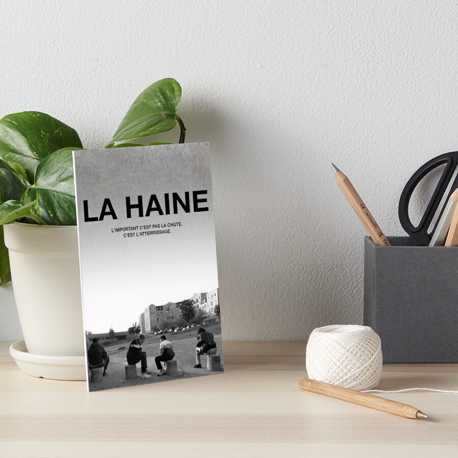 LA HAINE POSTER QUOTE Art Board Print For Sale By Bluebird King