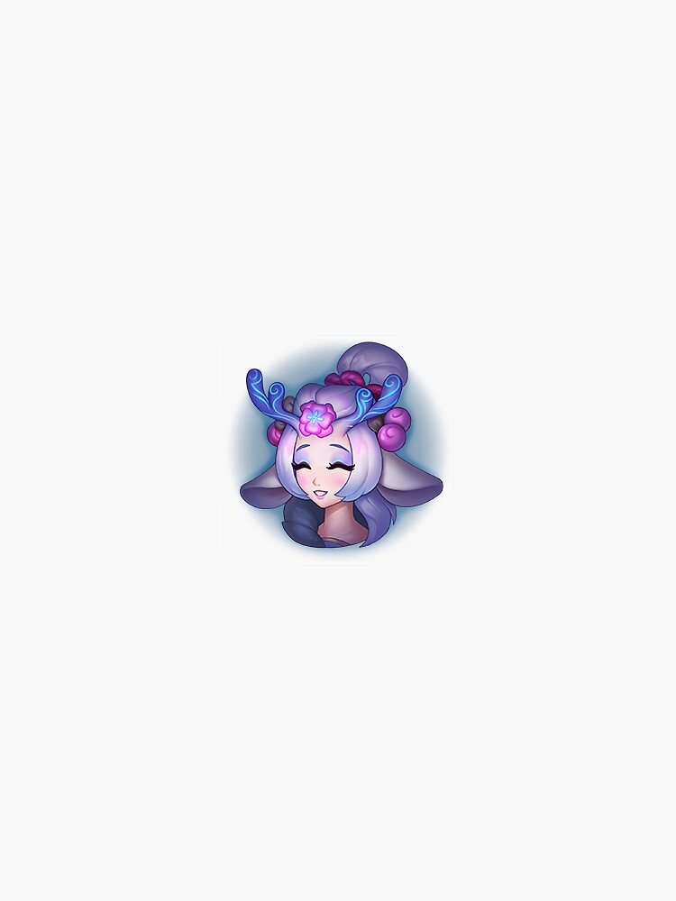 Lillia Spirit Blossom Emote League Of Legends Sticker For Sale By