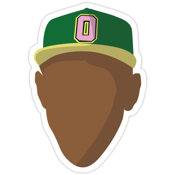 "Tyler The Creator Face Illustration" Stickers by tylwills | Redbubble