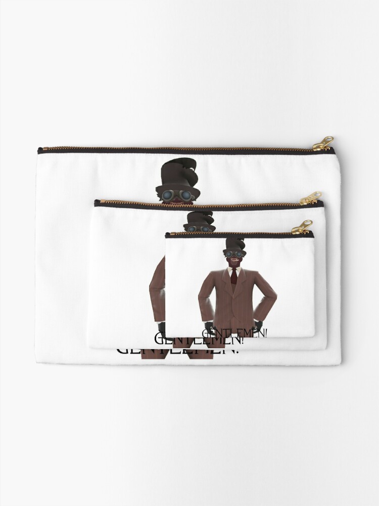 Tf Gibus Spy Gentlemen Zipper Pouch By Gibuscentral Redbubble