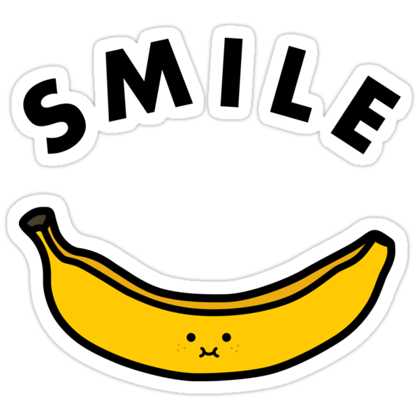 Banana Stickers By Haasbroek Redbubble