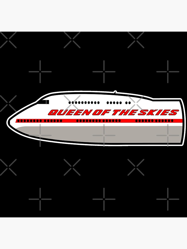 Boeing 747 Queen Of The Skies Poster For Sale By 747fan Redbubble