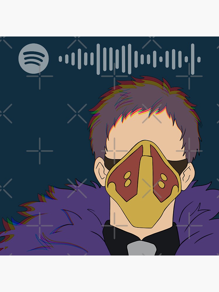 Overhaul Spotify Stickers Magnet Kai Chisaki My Hero Academia