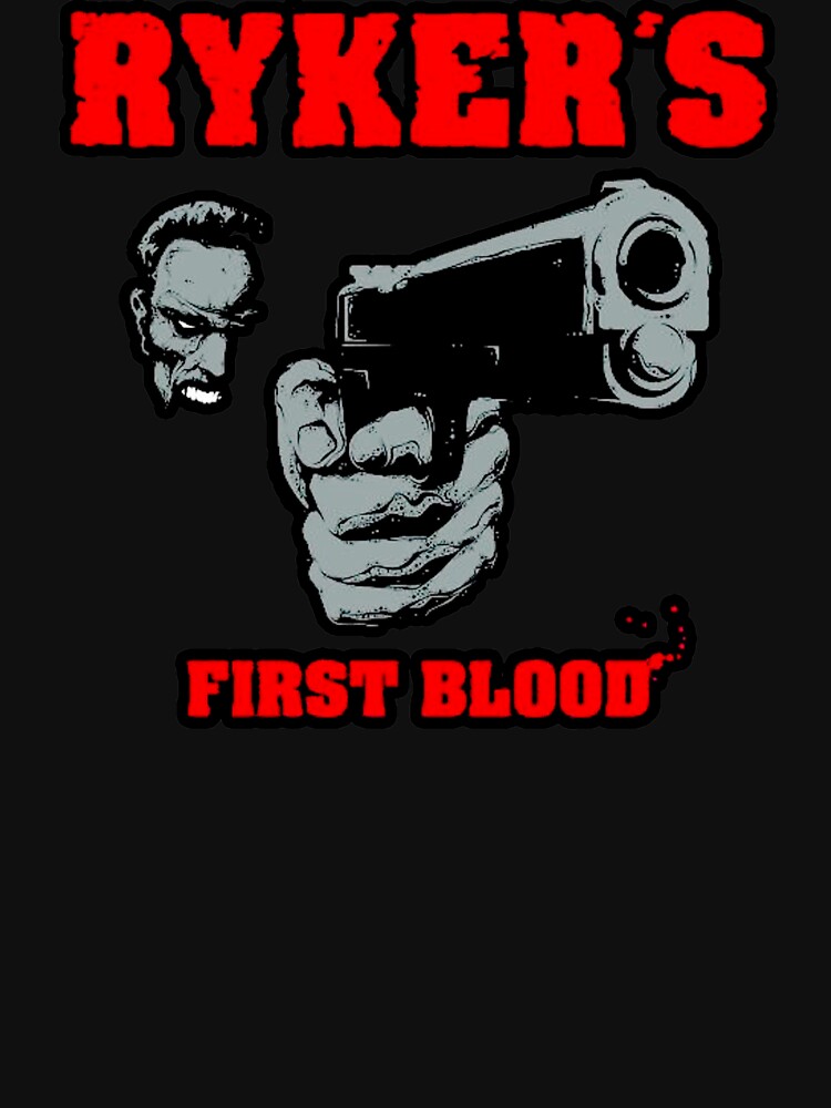 Rykers To The Blood T Shirt For Sale By O39neill Redbubble Rykers