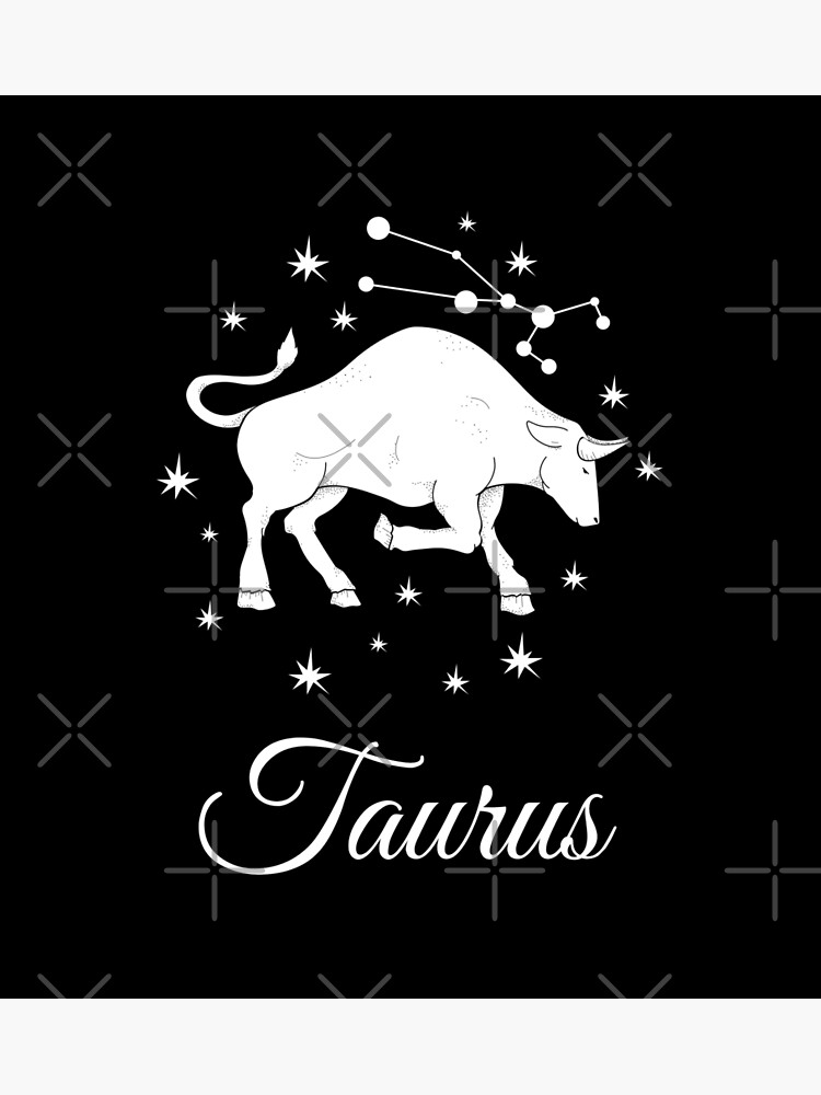 Taurus Zodiac Sign Test Symbol Poster For Sale By SzilviaHDesign