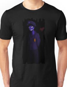 purple guy shirt