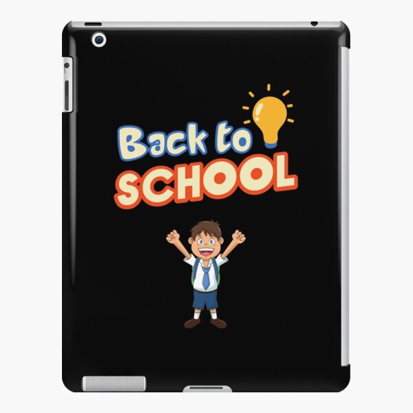 Funda Y Vinilo Para Ipad Regreso A La Escuela Ni O Felices D As