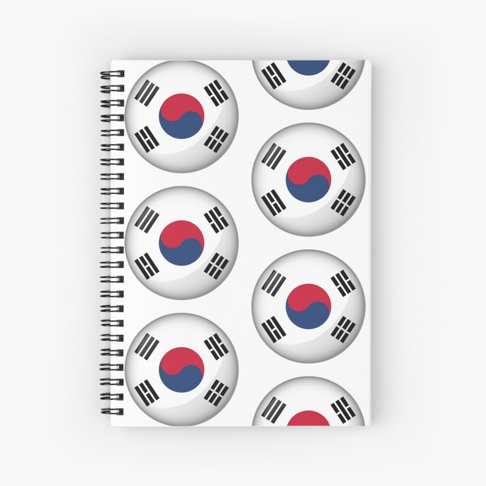 Cuaderno de espiral Icono que representa el botón de la bandera de