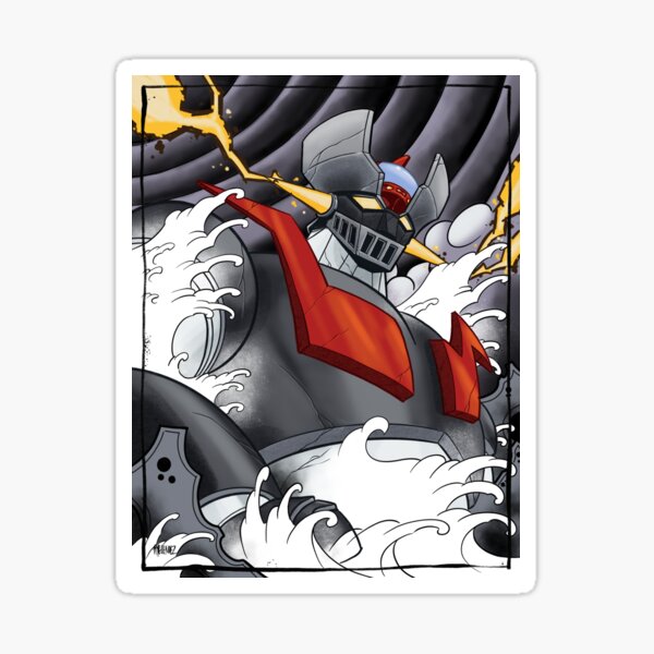 Mazinger Z Sticker For Sale By GambitsInk Redbubble